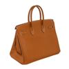 Image 3 : Hermes Gold Epsom Leather Birkin 35cm Handbag