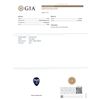 Image 6 : GIA Cert 9.31 ctw Tanzanite and Diamond Ring - 14KT White Gold