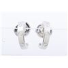 Image 1 : Cartier White Gold Love Mini Hoop Earrings