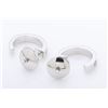 Image 2 : Cartier White Gold Love Mini Hoop Earrings