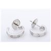 Image 4 : Cartier White Gold Love Mini Hoop Earrings