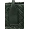 Image 6 : Bottega Veneta Green Leather Intrecciato Weave Open Tote Bag