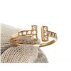 Image 6 : Tiffany & Co Gold T Wire Diamond Ring