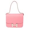 Image 1 : Hermes Rose D'Ete Evercolor Leather Constance 25cm Shoulder Bag
