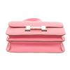 Image 4 : Hermes Rose D'Ete Evercolor Leather Constance 25cm Shoulder Bag