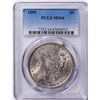 Image 1 : 1898 $1 Morgan Silver Dollar Coin PCGS MS64
