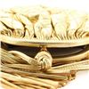 Image 5 : Chanel Vintage Tassel Frame Waist Bag Quilted Leather Small Gold, Metallic