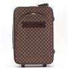 Image 1 : Louis Vuitton Damier Ebene Canvas Leather Pegase Business 55 cm Rolling Luggage