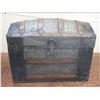 Image 1 : Round Top Trunk-Good Condition- 22"H X 30.5"W X 17"D