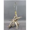 Image 1 : Whitetail Antler Lamp- Missing Plug In- 27"H X 14"Base