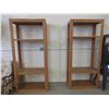 Image 1 : 2 Display Cases- 80"H X 36"W X 18"D