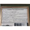 Image 2 : Copy Of Prostitution License- Arizona Territory 1897- Betty Lou- 11" X 9"
