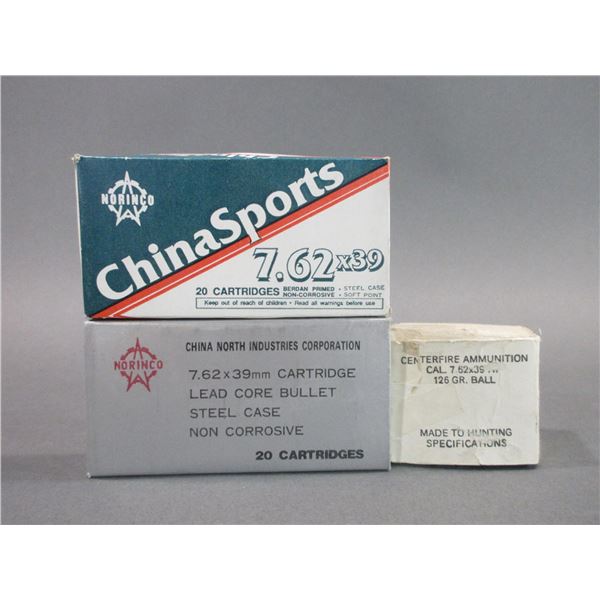 60 Rounds Of 7.62 X 39 Ammo