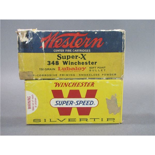 27 Rounds Of .348 Ammo- 12 Brass