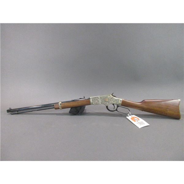 Henry Golden Boy Deluxe Model H064DD Lever Action Carbine- .22LR- 20" Octagon Barrel- Hand Engraved