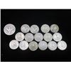 Image 2 : 13 Pre '65 Washington Quarters- 2 Standing Liberty Quarters- 1915 Barber Half Dollar
