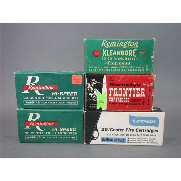 100 Rounds Of .30-30 Ammo- 150 GR And 170 GR