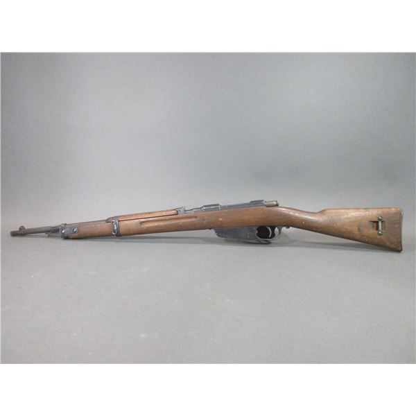 RE Terny Model 1941 XIX Bolt Action Rifle- 6.5 Cal- 21" Barrel- BB9675 On Stock- Fair To Poor Condit
