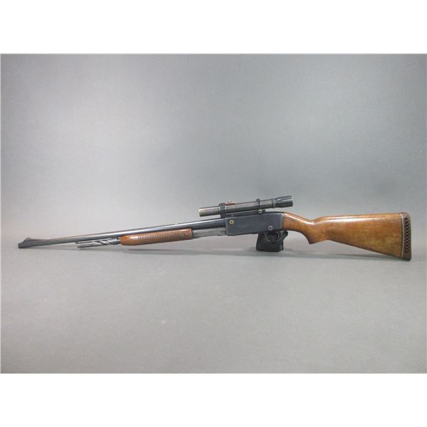 Remington Model 141 Gamemaster Pump Action Rifle- .32 Rem- 24" Barrel- Scope- Good Condition- #53692