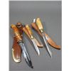 Image 2 : 4 Filet Style Knives Made In Finland- 1 Hunting Knife Made In Norway
