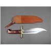 Image 4 : Western Model W49 Bowie Knife- 9.5" Blade- 5' Handle- Sheath