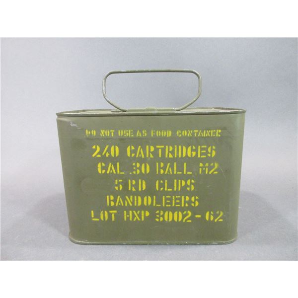 240 Rounds Of .30-06 Ammo- FMJ- Springfield- Enfield Bandoliers- 5 Shot Clips