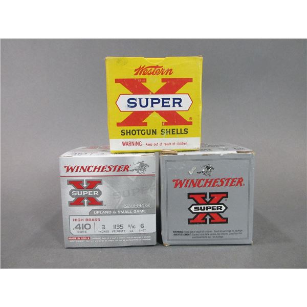 50 Rounds Of .410 3" Ammo- 7.5 Shot- 25 Rounds Of .410 2.5" Ammo- 6 Shot