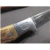 Image 2 : RH Ruana Bonner Montana Knife- Model 7- M Mark- Original Sheath- 3.5" Blade- 4.5" Handle