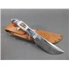Image 1 : RH Ruana Bonner Montana Knife- Model 14B- M Mark- Original Sheath- 5" Blade- 4.5" Handle- Unused