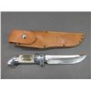 Image 3 : RH Ruana Bonner Montana Knife- Model 16A- M Mark- Original Sheath- 6" Blade- 4.5" Handle- Unused