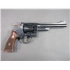 Image 2 : Smith And Wesson Model 1950 5 Screw Revolver- .45 ACP- 6.5" Barrel- Checkered And Diamond Grips- Ver