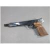 Image 3 : Smith And Wesson Model 41 Semi-Automatic Pistol- .22 LR- 8.5" Barrel- Checkered Grips- Muzzle Brake-