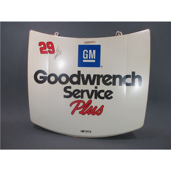 Signed Kevin Harvick Small Display Car Hood- 28" X 23"