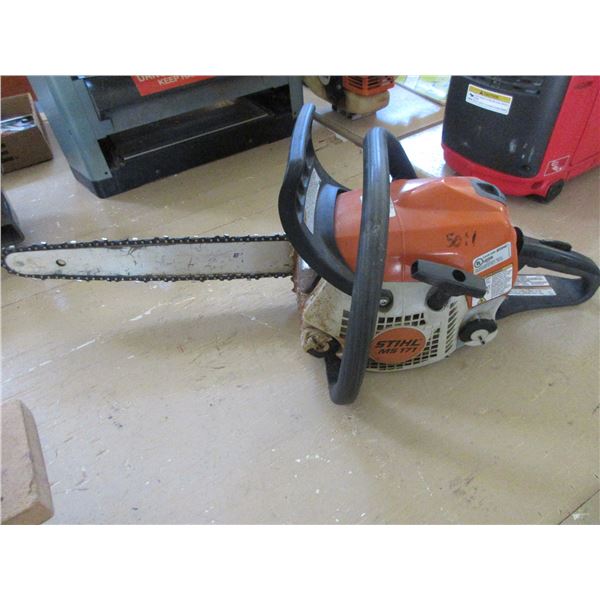 Stihl MS 171 Chainsaw- Runs- Good Condition