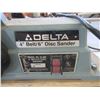 Image 2 : Delta 4" Belt/ 6" Disc Sander- Runs- Good Condition