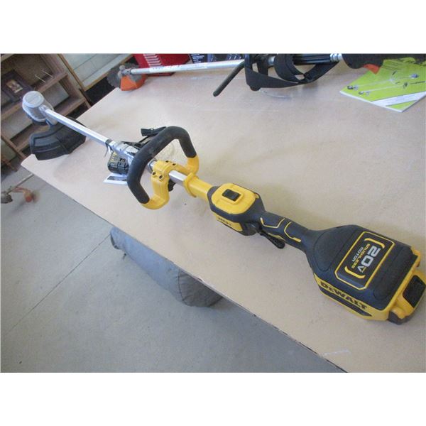 Dewalt Cordless Weed Eater 20V Brushless Motor 2 Speed Battery