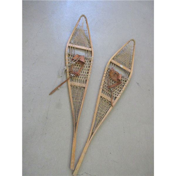 Rawhide Snow Shoes- Very Good Condition- 61"