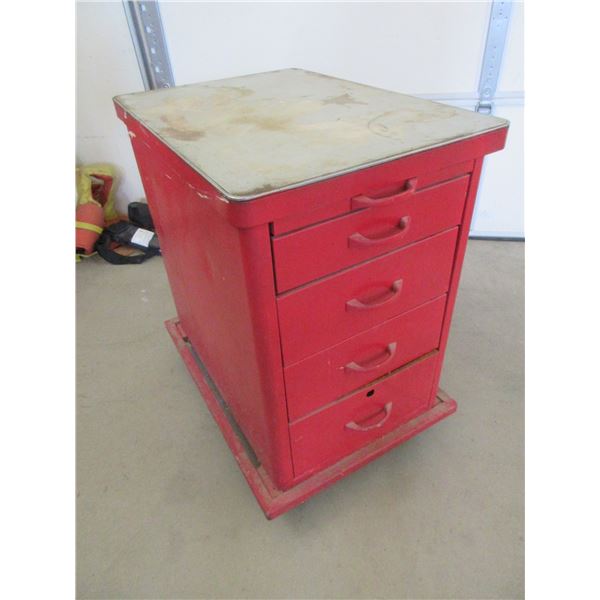 Tool Box On Wheels- Some Tools