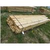 Approximately 42 2X6 Of Rough Cut Lumber- 10'- 12'L