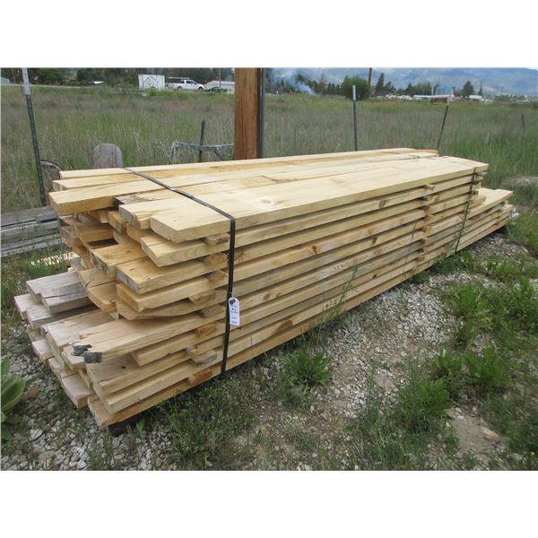 Approximately 60 2X5 Of Rough Cut Lumber- 8'-12'L