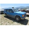 Image 3 : 1992 Ford Explorer 4X4 SUV- Shows 68,405 Miles- Runs And Drives Good