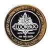 Image 2 : .999 Silver Eldorado Hotel and Casino $10 Casino Gaming Token Limited Edition
