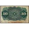 Image 2 : March 3, 1863 10 Cents Fourth Issue Fractional Currency Note