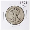 Image 1 : 1921-S Walking Liberty Half Dollar Coin