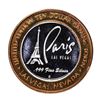 Image 2 : .999 Fine Silver Paris Las Vegas, Nevada $10 Limited Edition Gaming Token