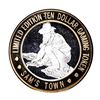 Image 1 : .999 Silver Sam's Town Las Vegas, Nevada $10 Limited Edition Casino Gaming Token