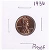 Image 1 : 1936 Proof Lincoln Wheat Cent Coin