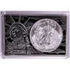 Image 1 : 2012 $1 American Silver Eagle Coin & 2oz Silver Bar Set