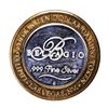 Image 2 : .999 Silver Bellagio Las Vegas, Nevada $10 Casino Limited Edition Gaming Token