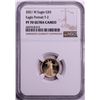 Image 1 : 2021-W Type 2 $5 Proof American Gold Eagle Coin NGC PF70 Ultra Cameo